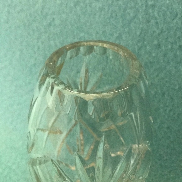 VINTAGE crystal hand-cut vase made in Poland - Picture 7 of 7